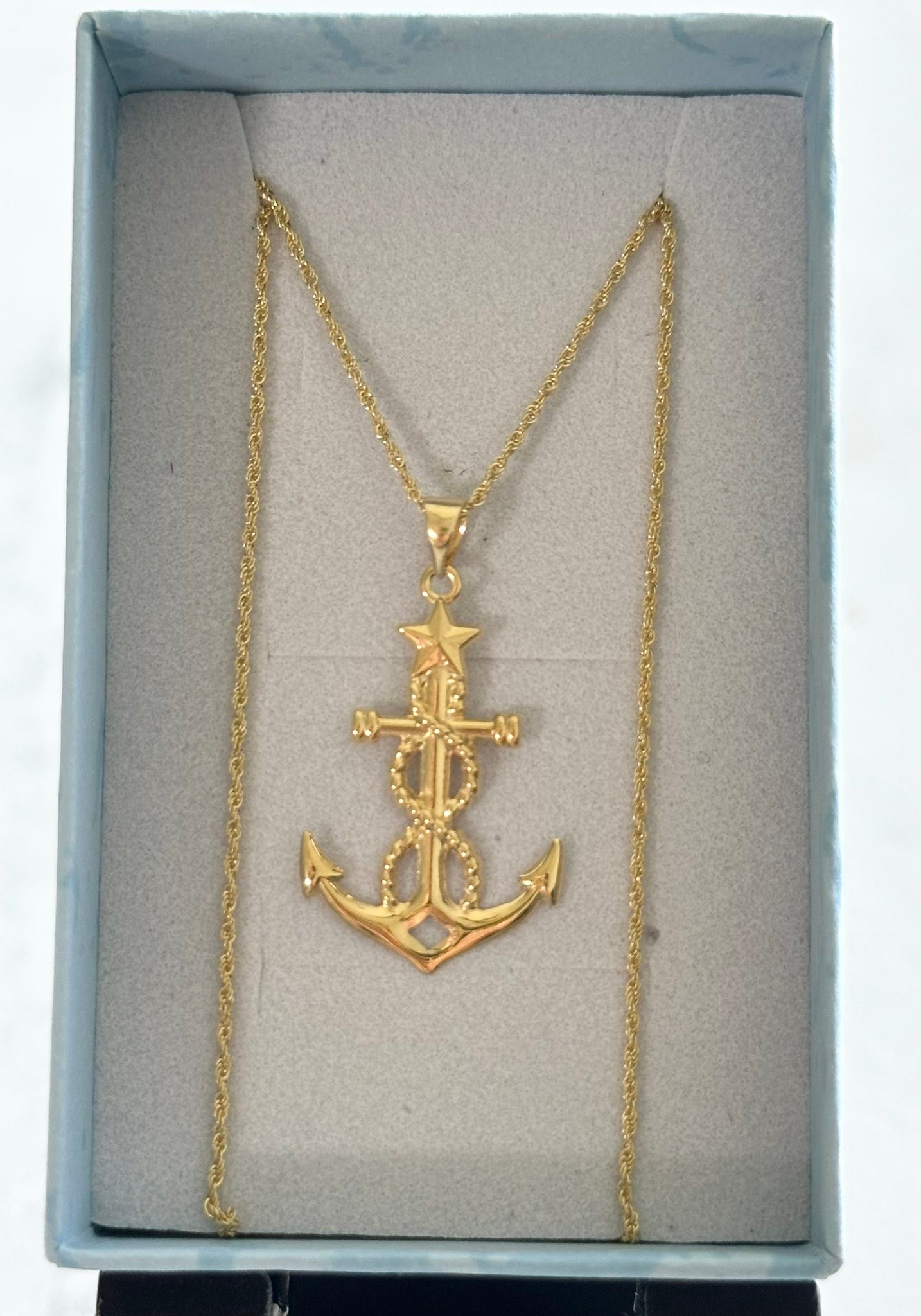 K18 gold miraculous necklace for faith and protection
