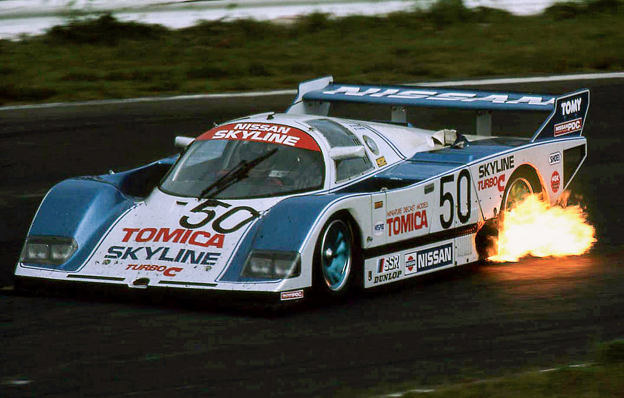 The LM 04C-Nissan by Hasemi Motorsport ! Raced in JSPC in 1984 !