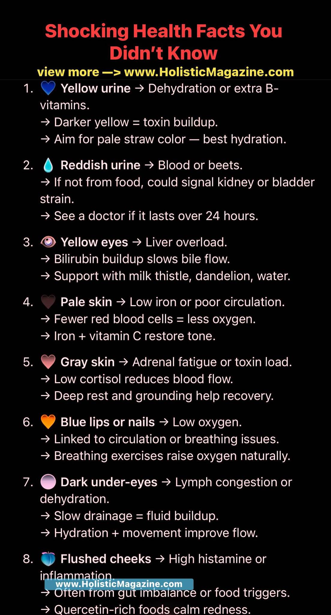 Holistic - Shocking Health Facts You Didn’t Know #holisticmagazine ...
