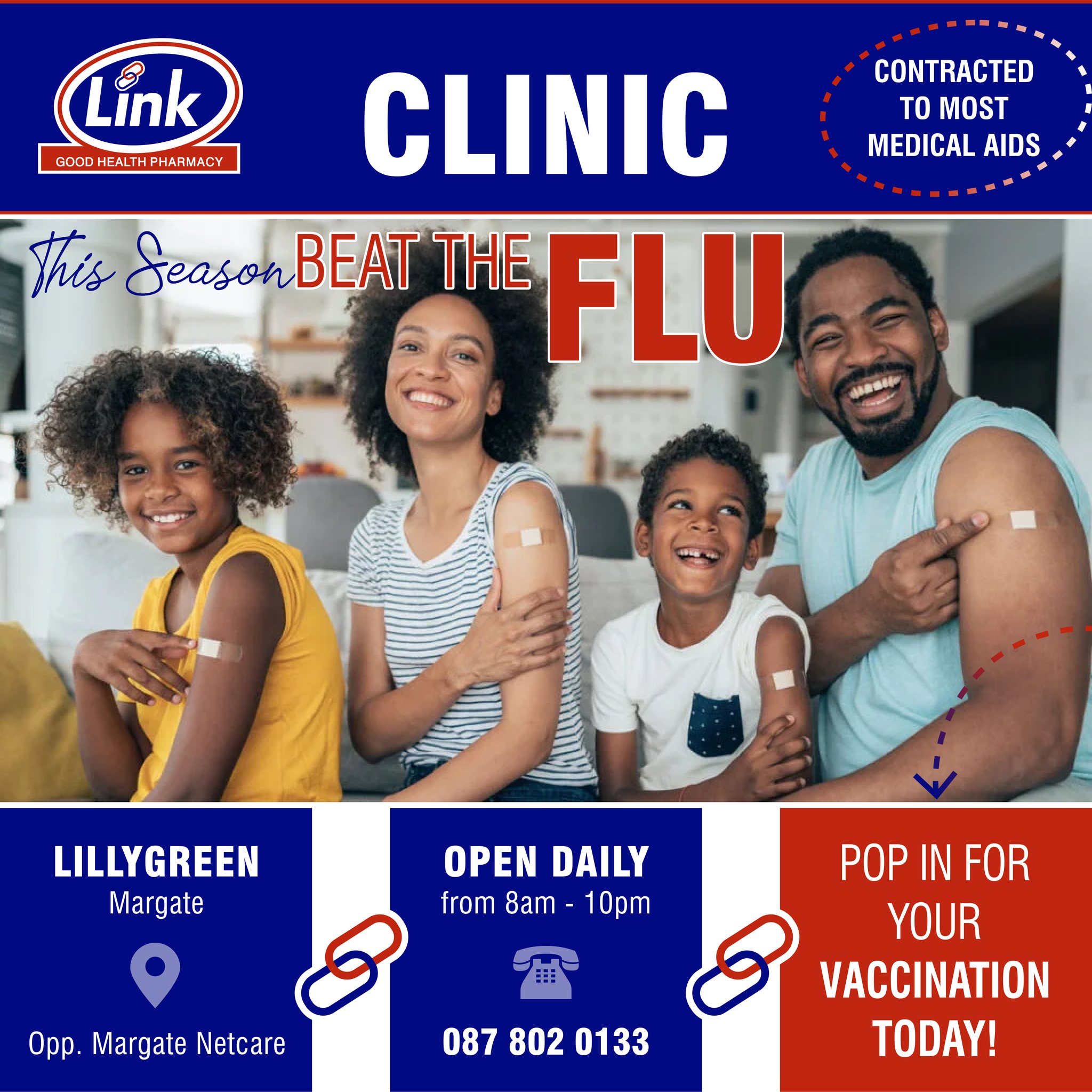 Link Pharmacy and Clinic Lillygreen | Margate