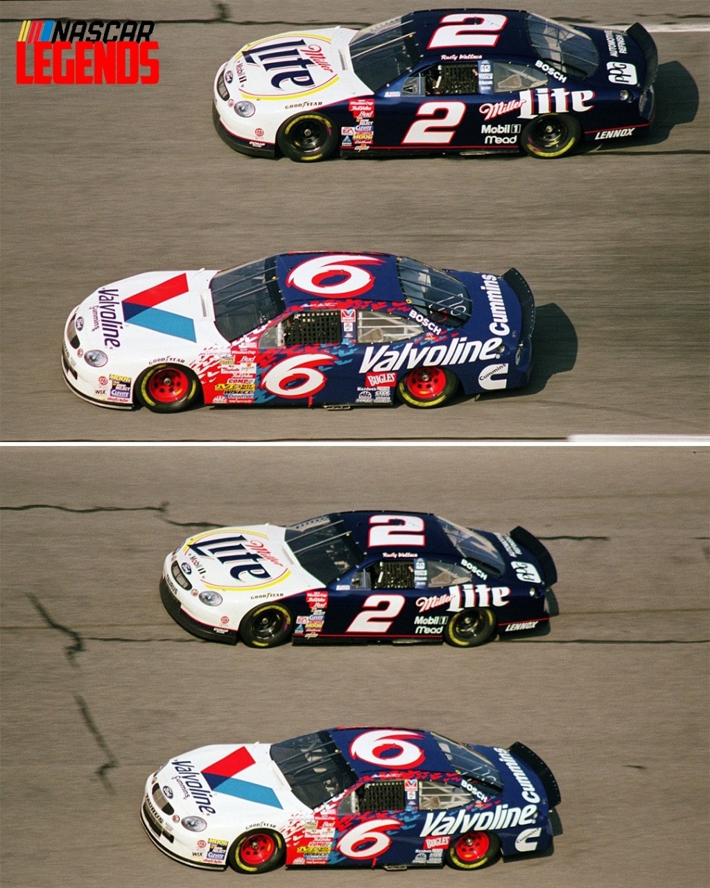 27 Years ago today, Rusty Wallace won the 1998 Dura Lube / Kmart