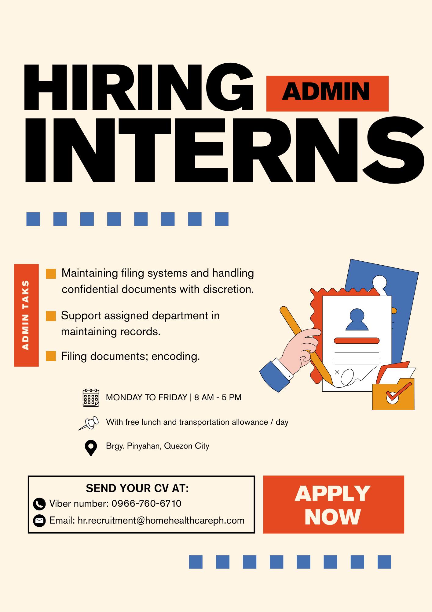 Internships.ph (Philippines) | We’re looking for a motivated and detail ...