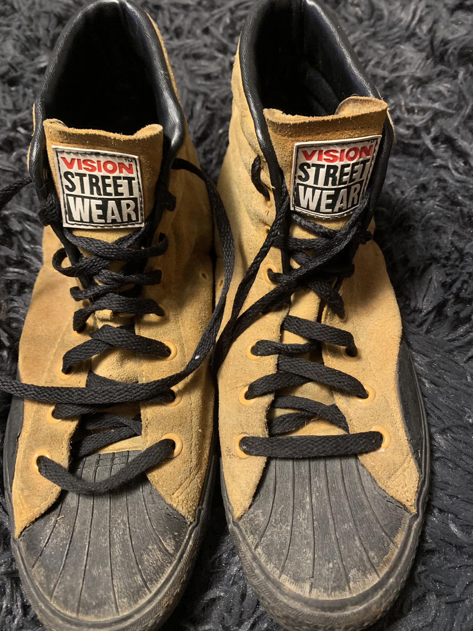 Vison Street Wear logo intact on vintage skateboards
