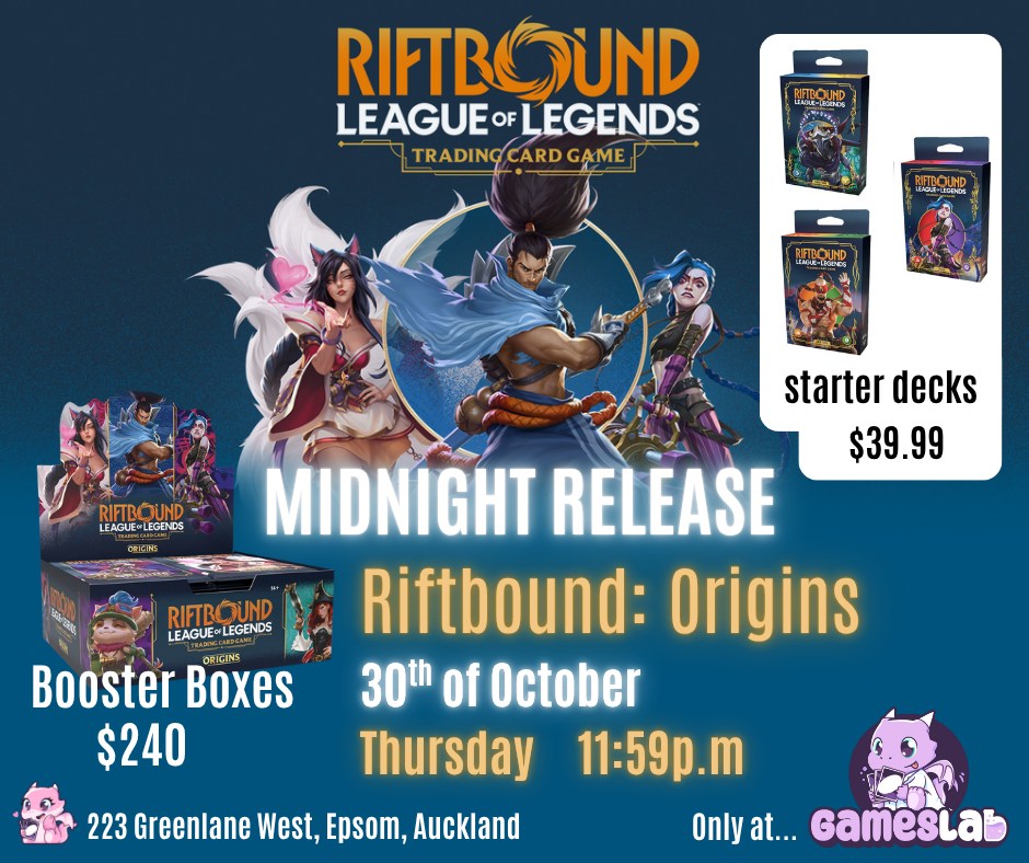 Games Lab - We're got a very exciting week ! Riftbound is... | Facebook