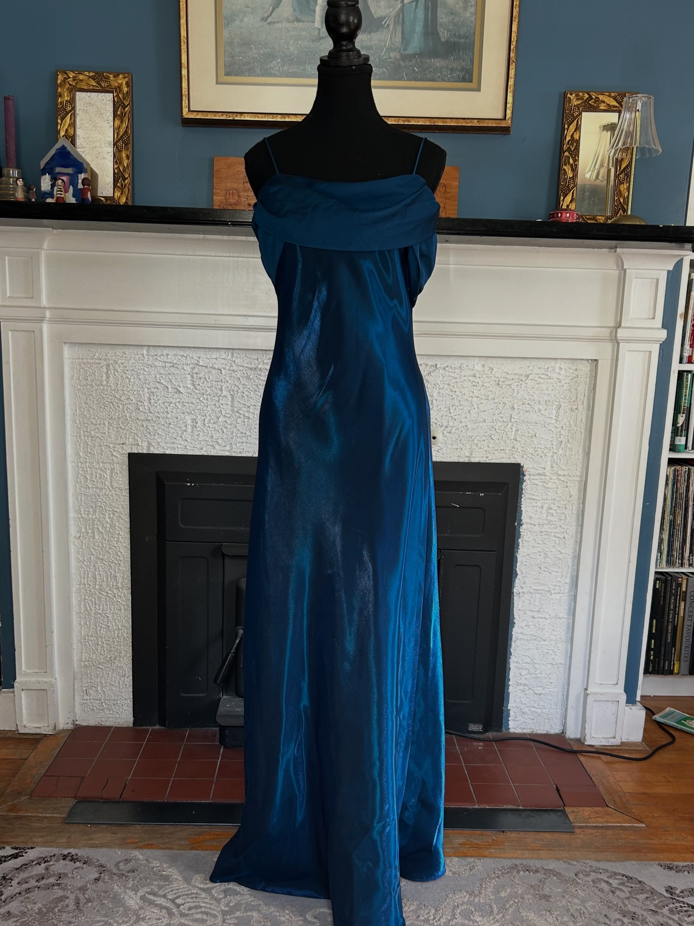 90s slip prom dress 90's inspired dresses at Stuff and Nonsense in Kentville Maxi dress