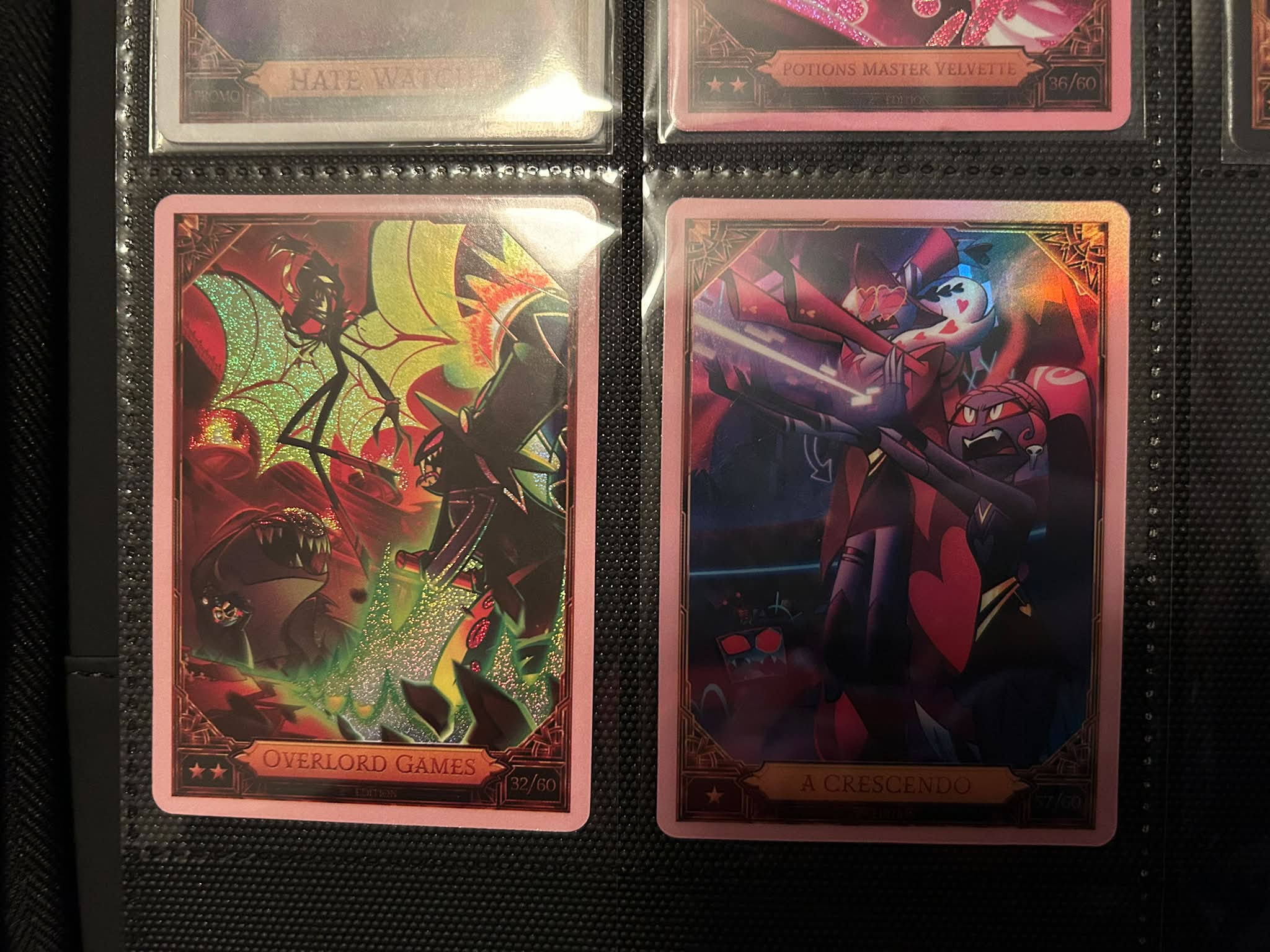 Halloween in Hell Hazbin Hotel promo card for sale