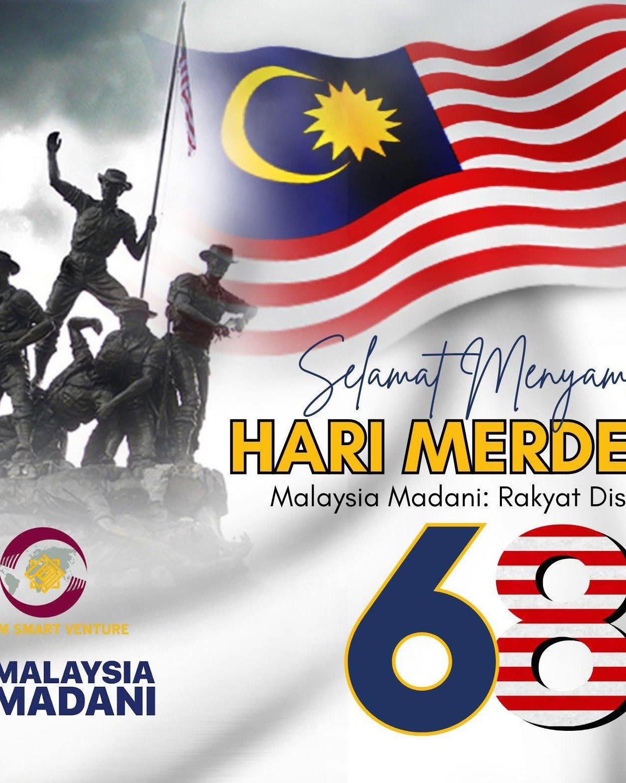 YAPEIM - MERDEKA! MERDEKA! MERDEKA! 📣 . . . Semangat 68 tahun ...
