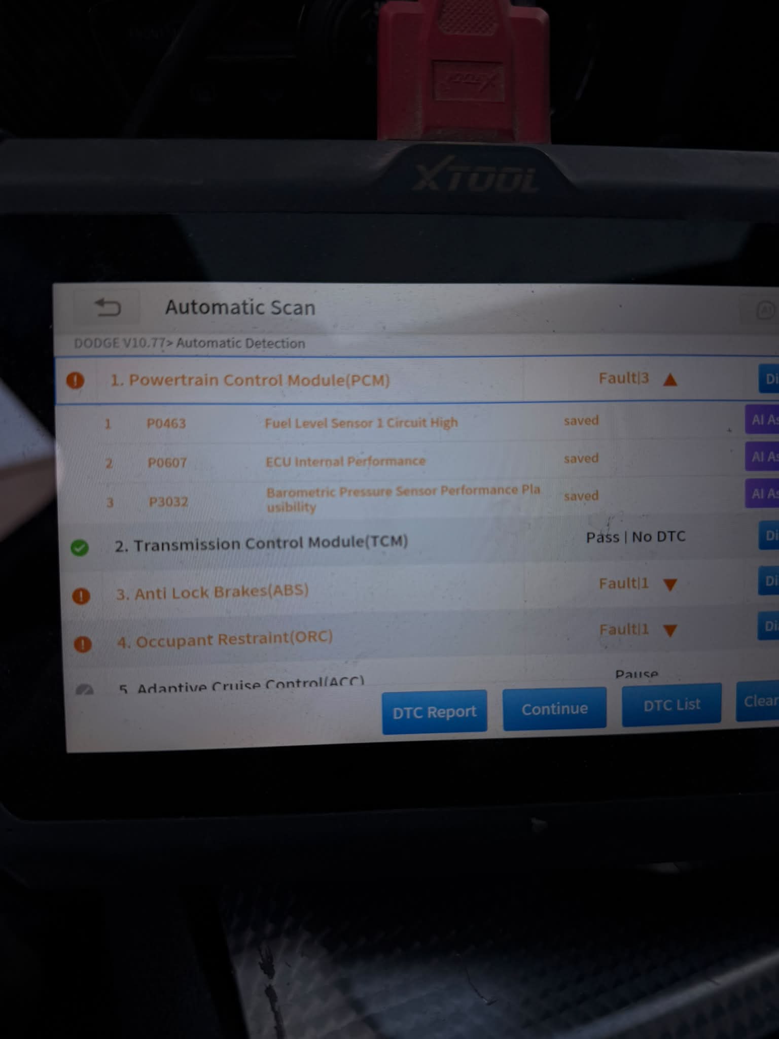 Hellcat misfire codes with tune and cats removed