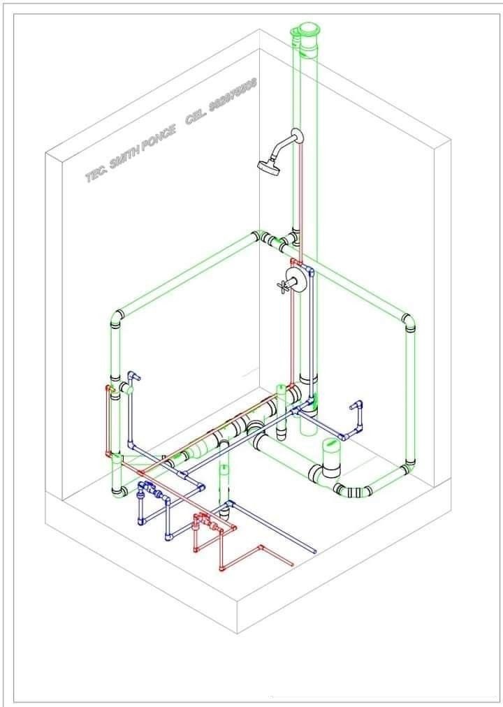 How its Works | A detailed plumbing schematic of a system, likely for a ...