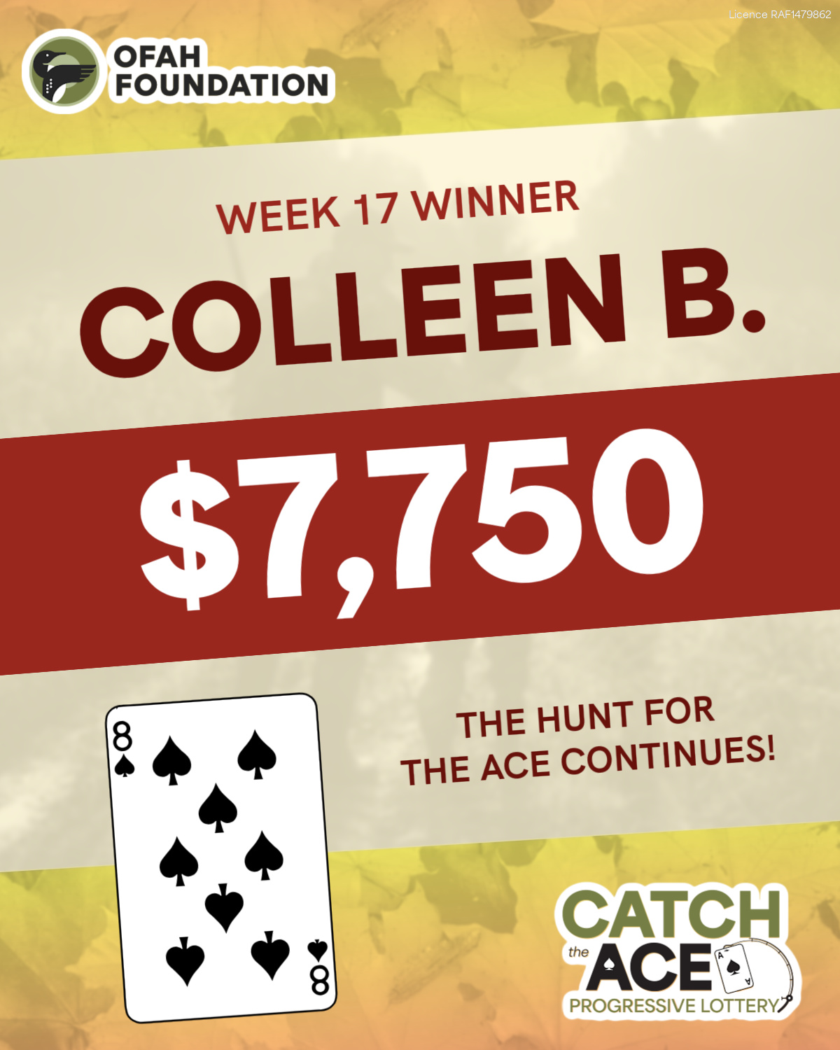 OFAH Foundation - Congratulations to Colleen B., our Week... | Facebook