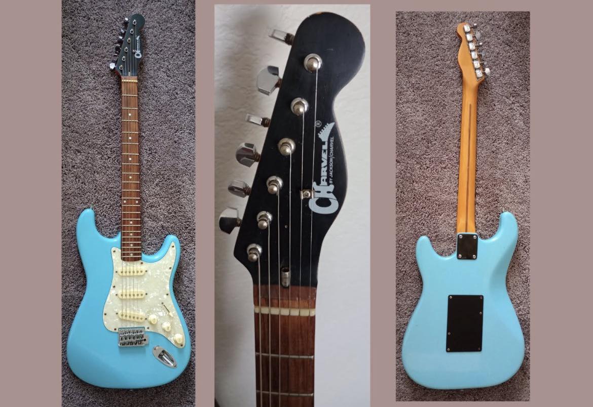激レア　90年Charvette by CGARVELロゴ　USA製ジャンク！ Hey i have this chavertte made by charvel but i cant find out if