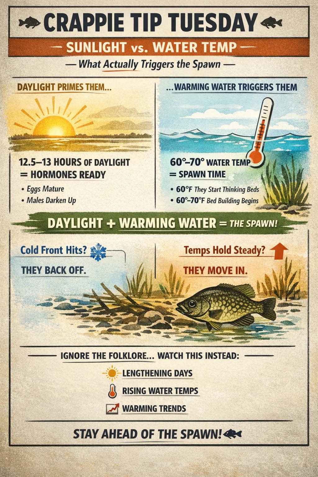Crappie Fishing Fools | 🐟 CRAPPIE TIP TUESDAY | Facebook