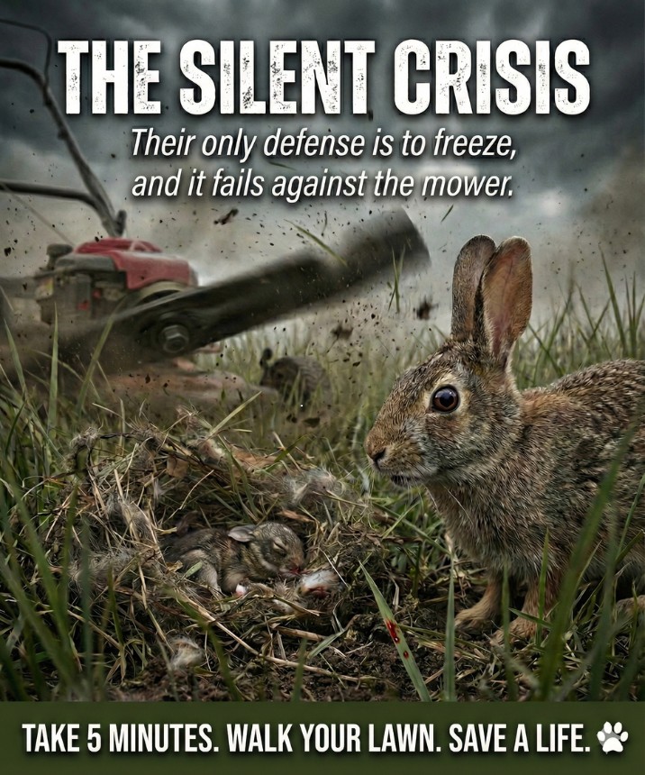 Voices - 🐰 The Rabbit: The Pre-Mow Check – Five Minutes Saves Our ...