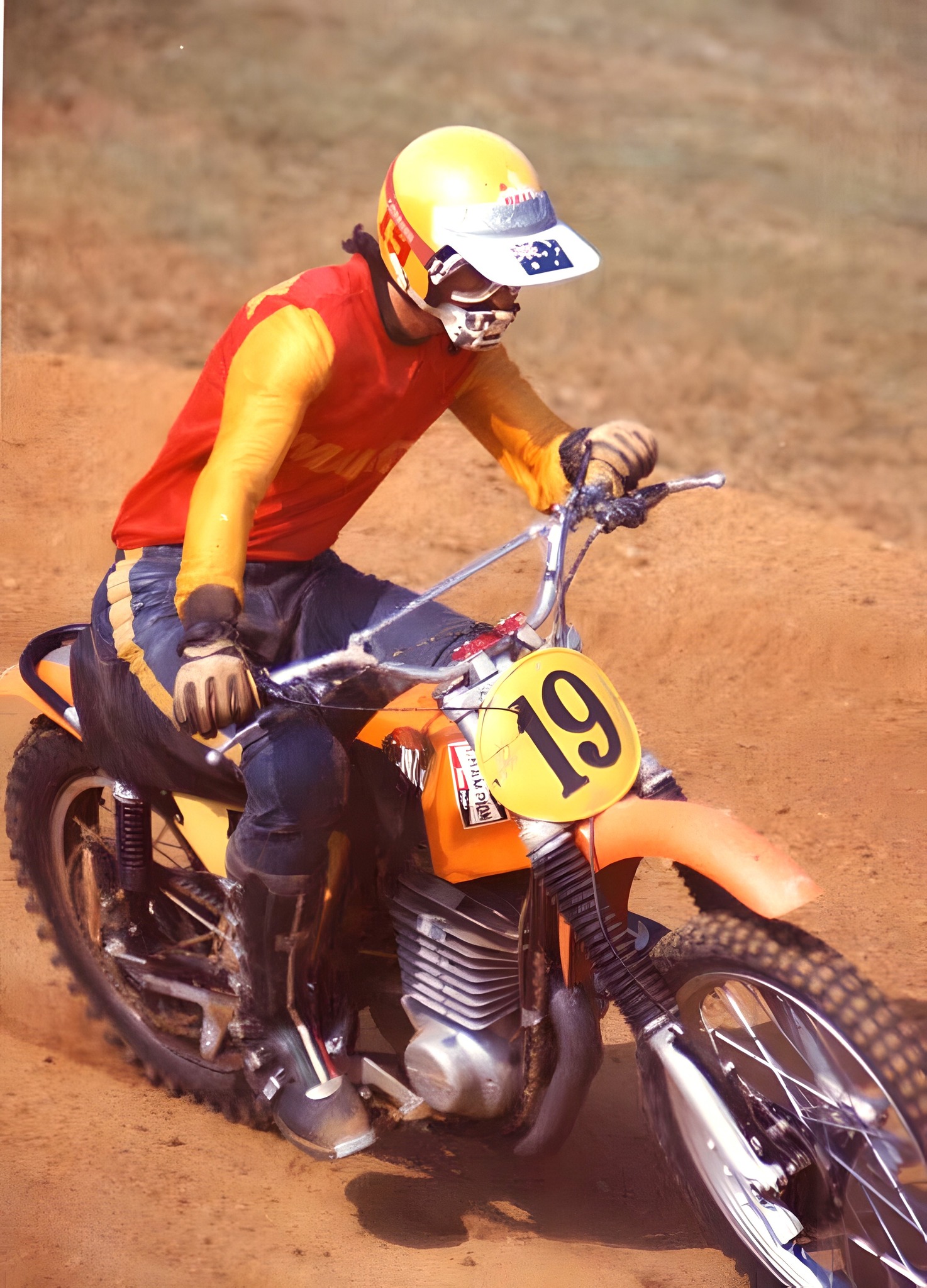 ☆高校合格ファーストマスター☆ 1975 AMA Motocross National Numbers