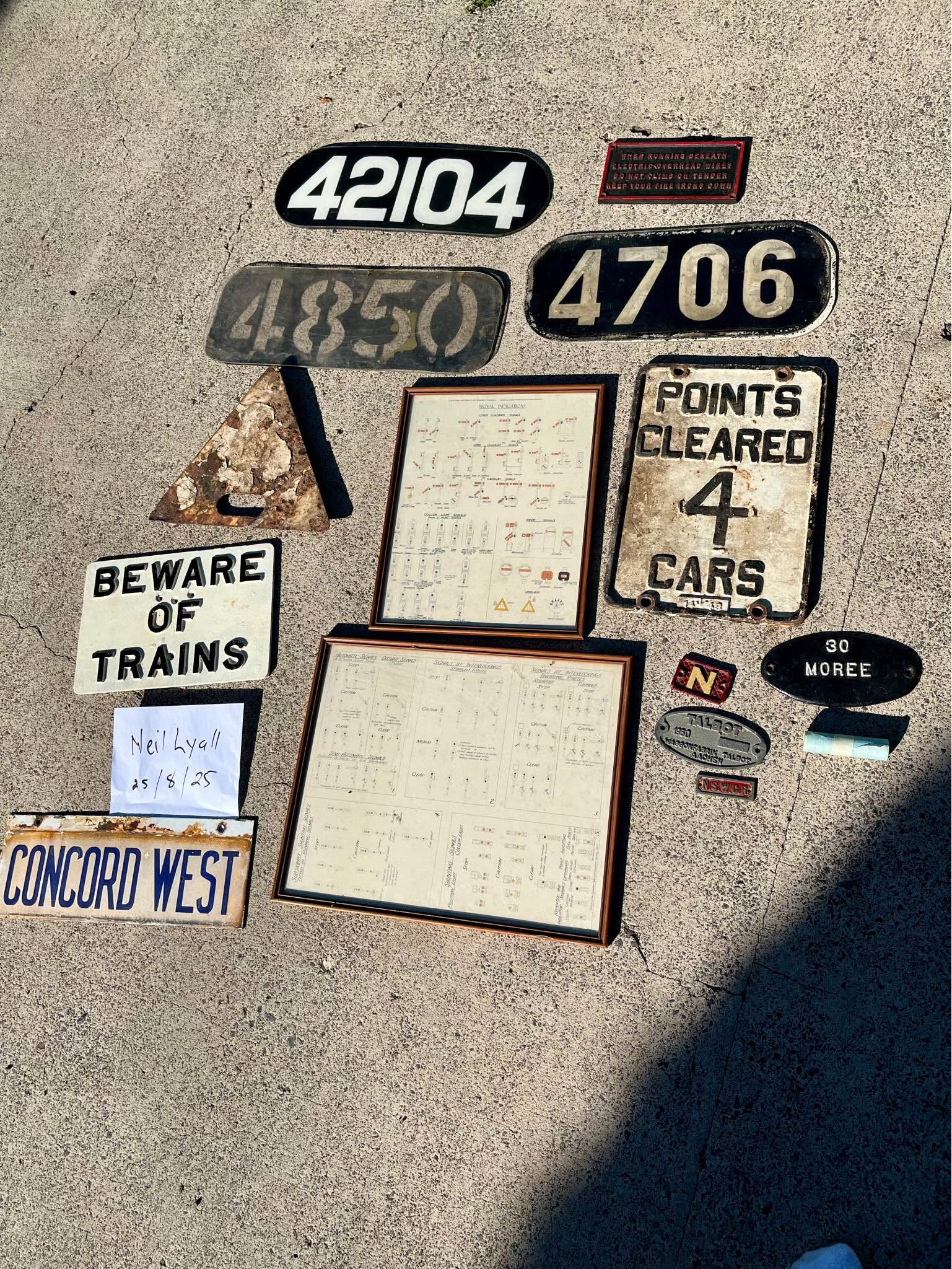 NSW Railway Memorabilia