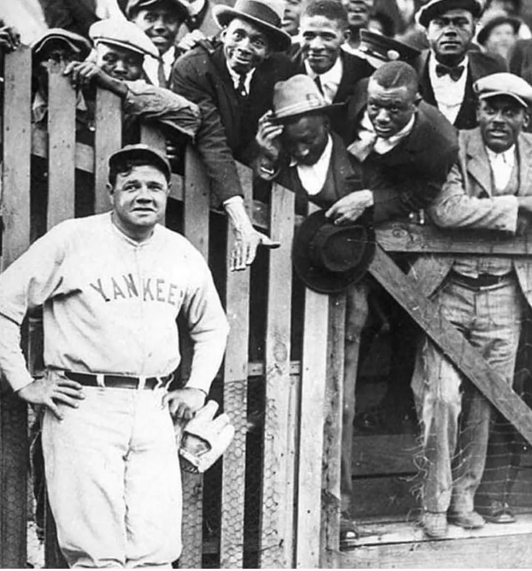 Babe Ruth was a Dominican baseball player who hung out with Jackie