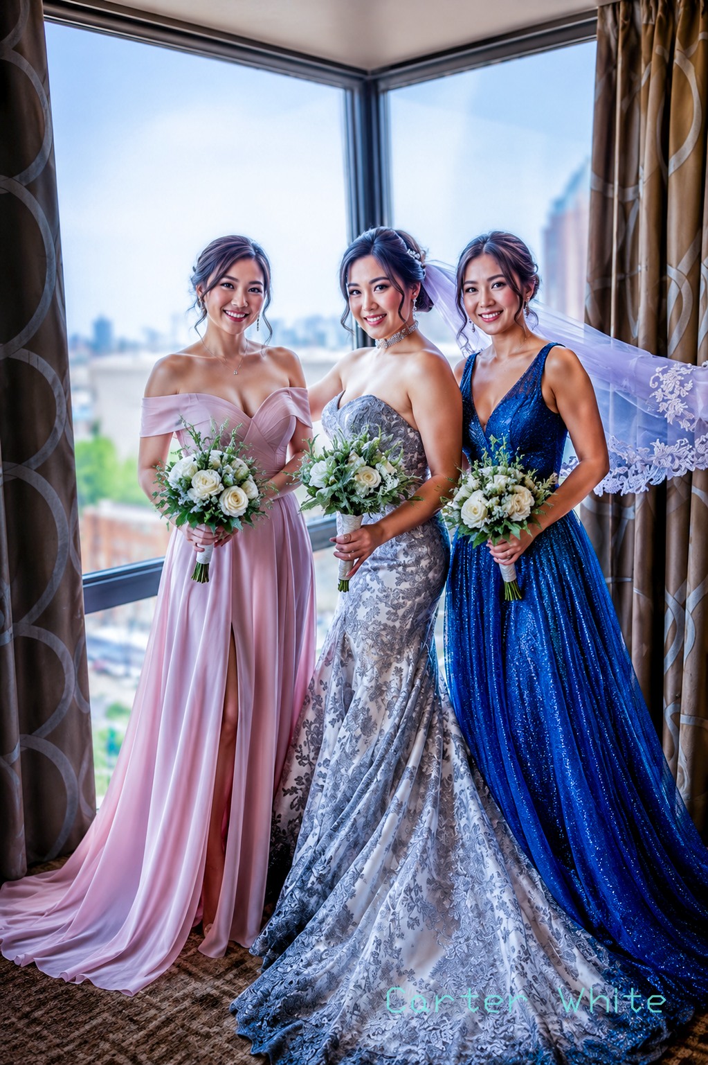 bridesmaid dress transformation Transforming a vintage into a unique wedding gown tacky bridesmaid dresses