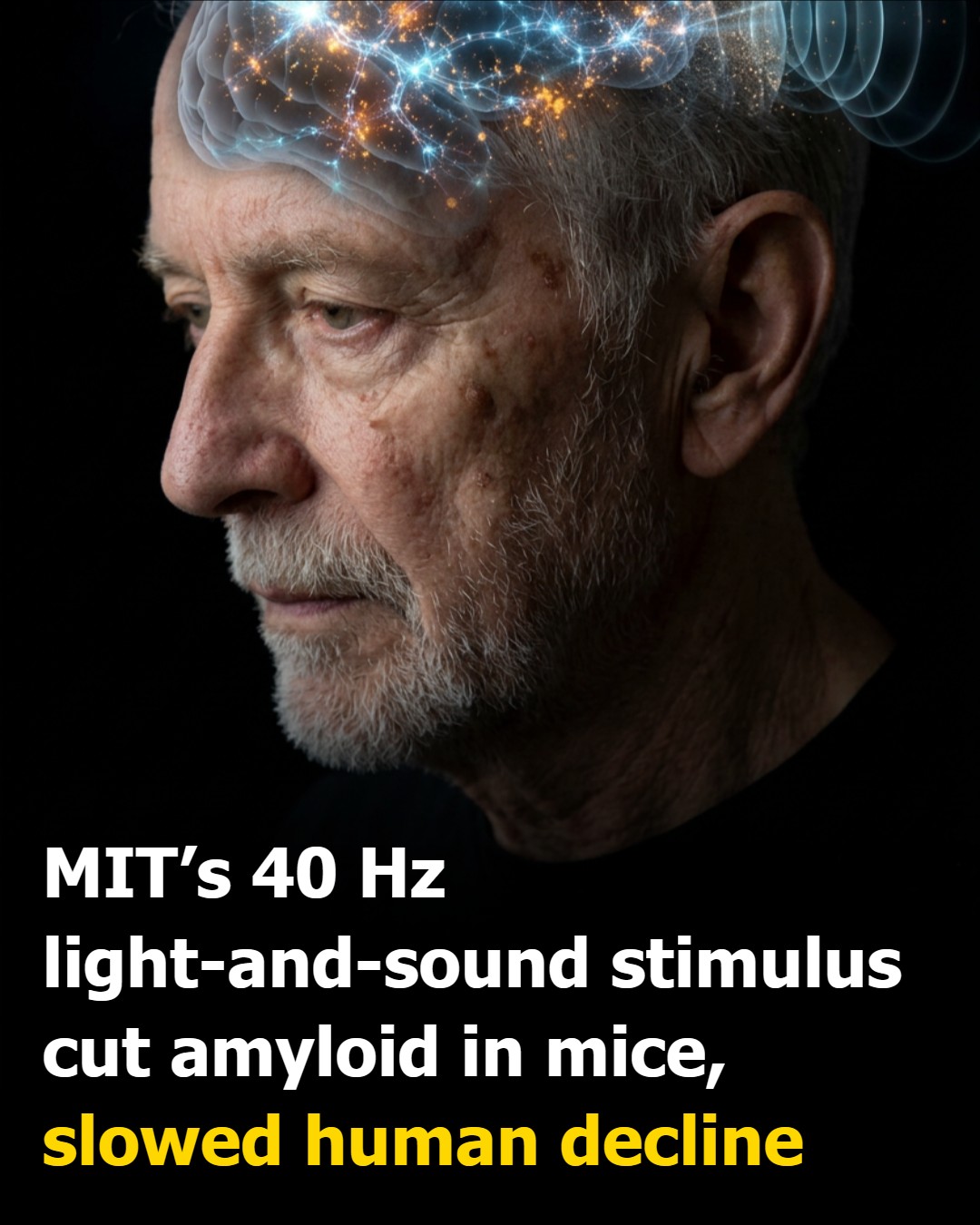 They triggered light and sound exactly 40 times a second. Then