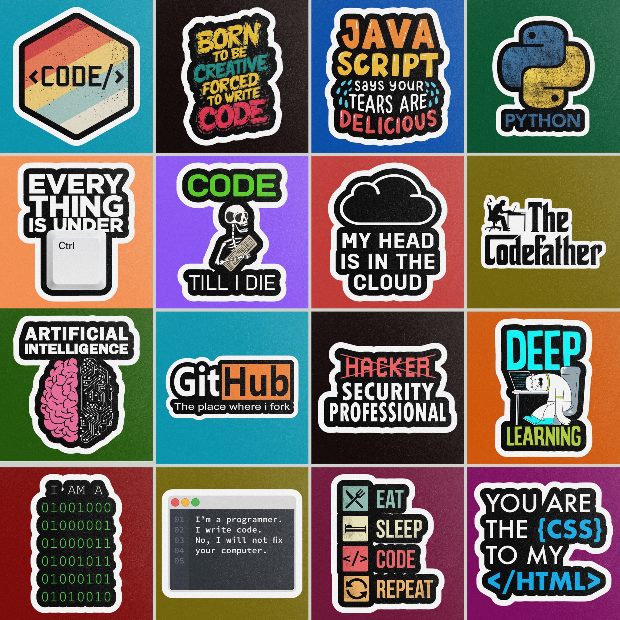 Sticky Verse - 💻 Code Like a Pro with Custom Programmer... | Facebook