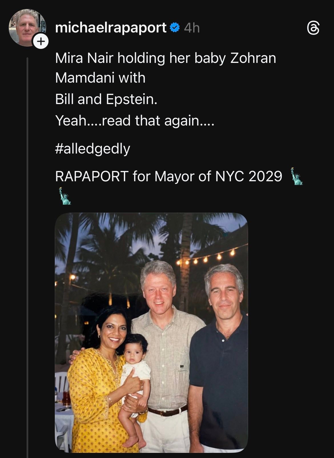 Michael rappaport, supposed actor,... - Uppity Negress Redux | Facebook