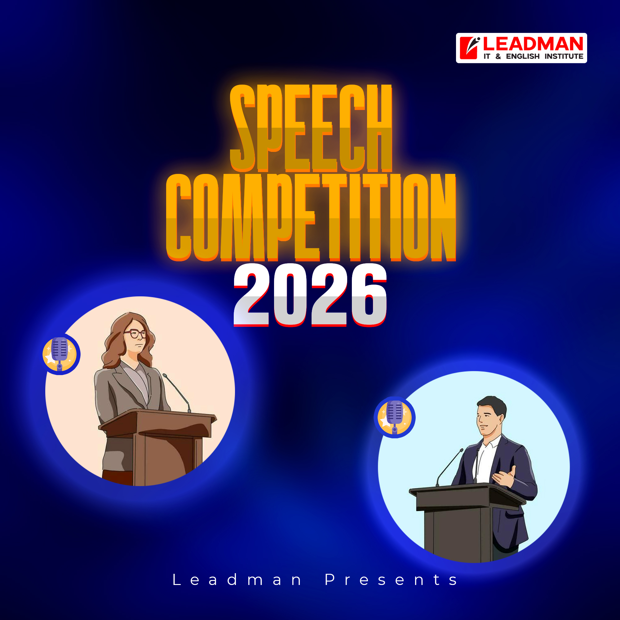 🎤 Leadman Speech... - Leadman IT & English Institute | Facebook
