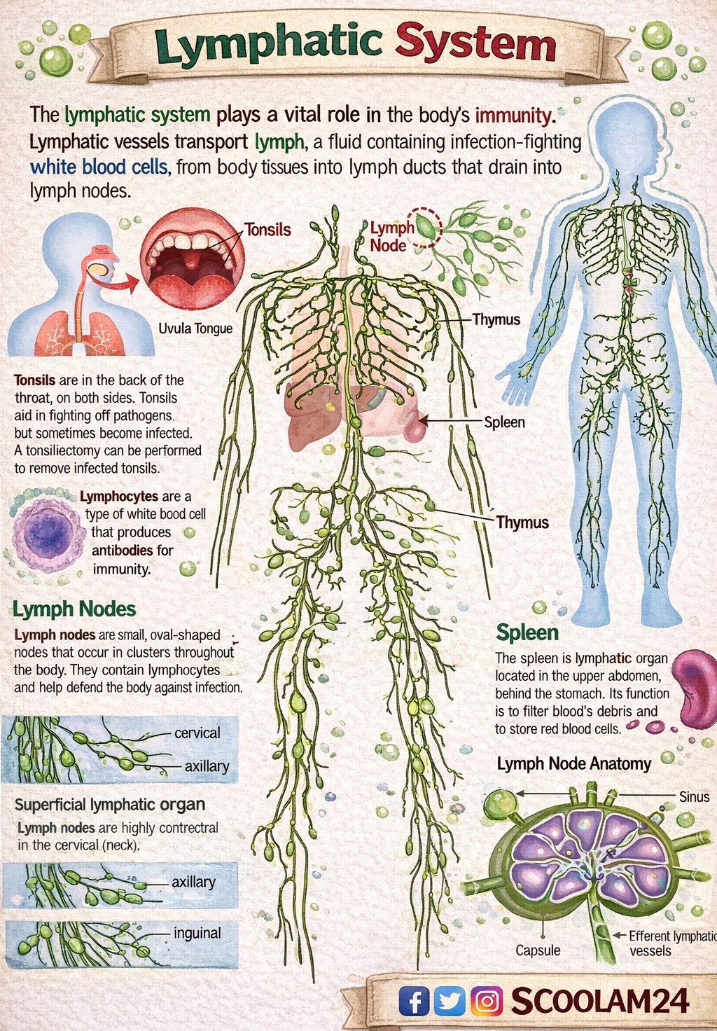 Science Infographics | The lymphatic system is a critical pillar of ...