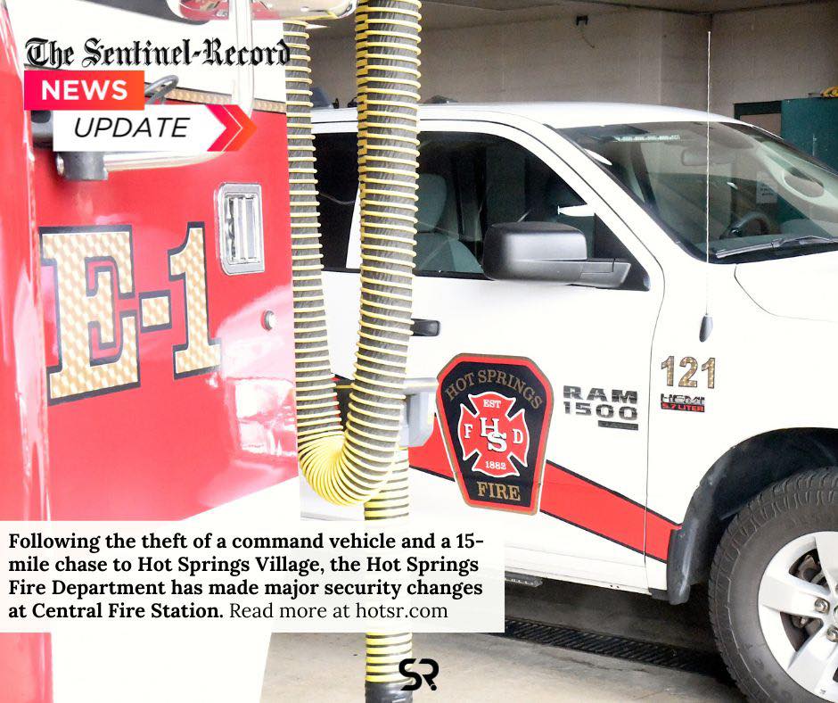 Hot Springs fire department contains 13th floor hotel fire