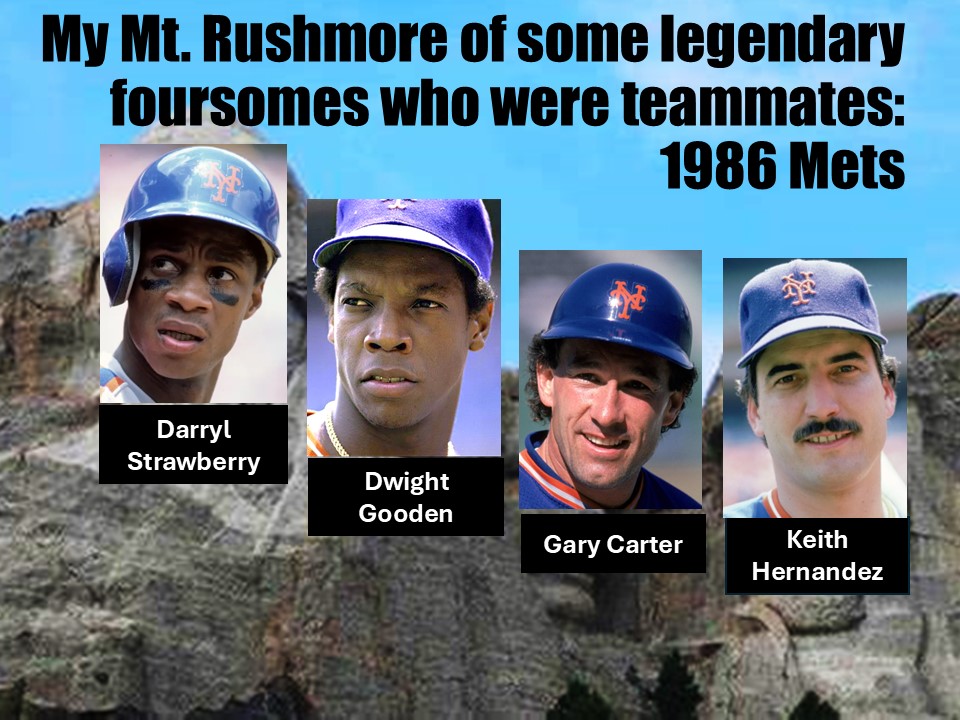 New York Mets Baseball Ball Team tour bus 1986 World Series Champions
