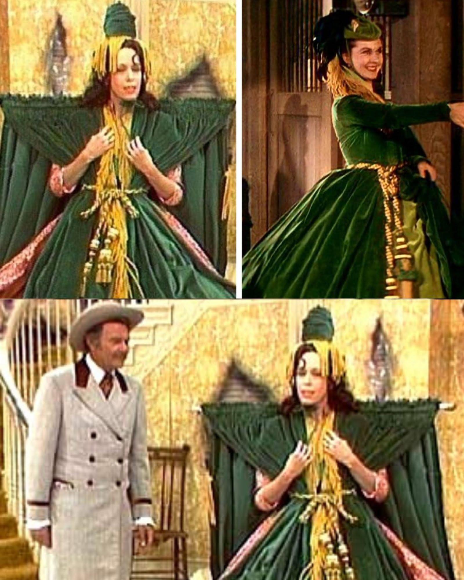 Was the curtain dress in the Carol Burnett Show funny?