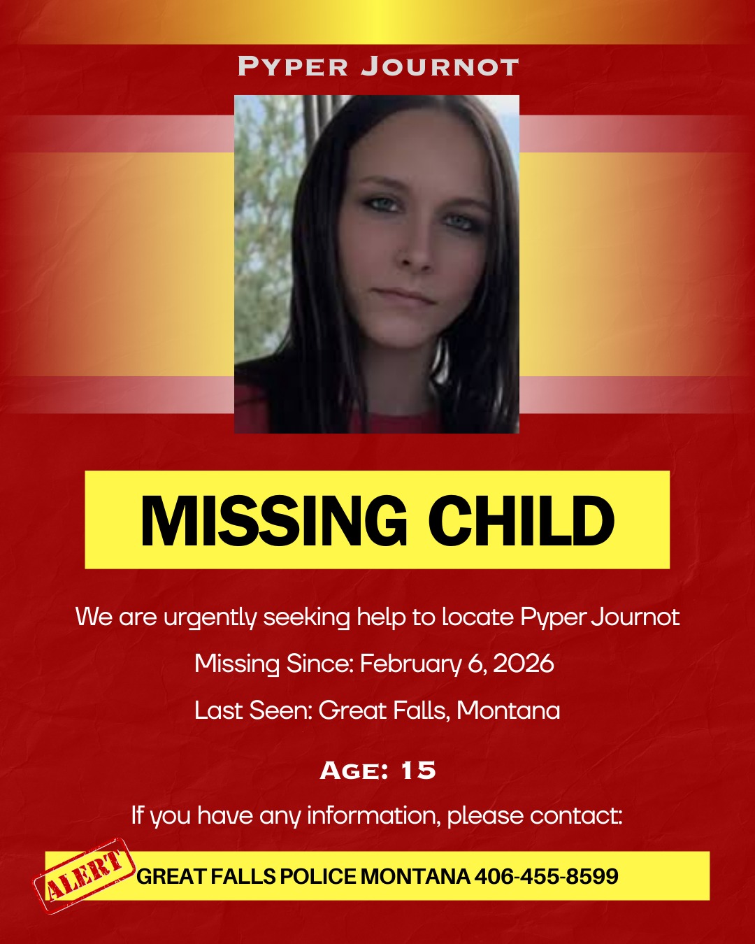 MissingInusa - 💔 MISSING CHILD - PLEASE SHARE💔 15 year old Pyper ...