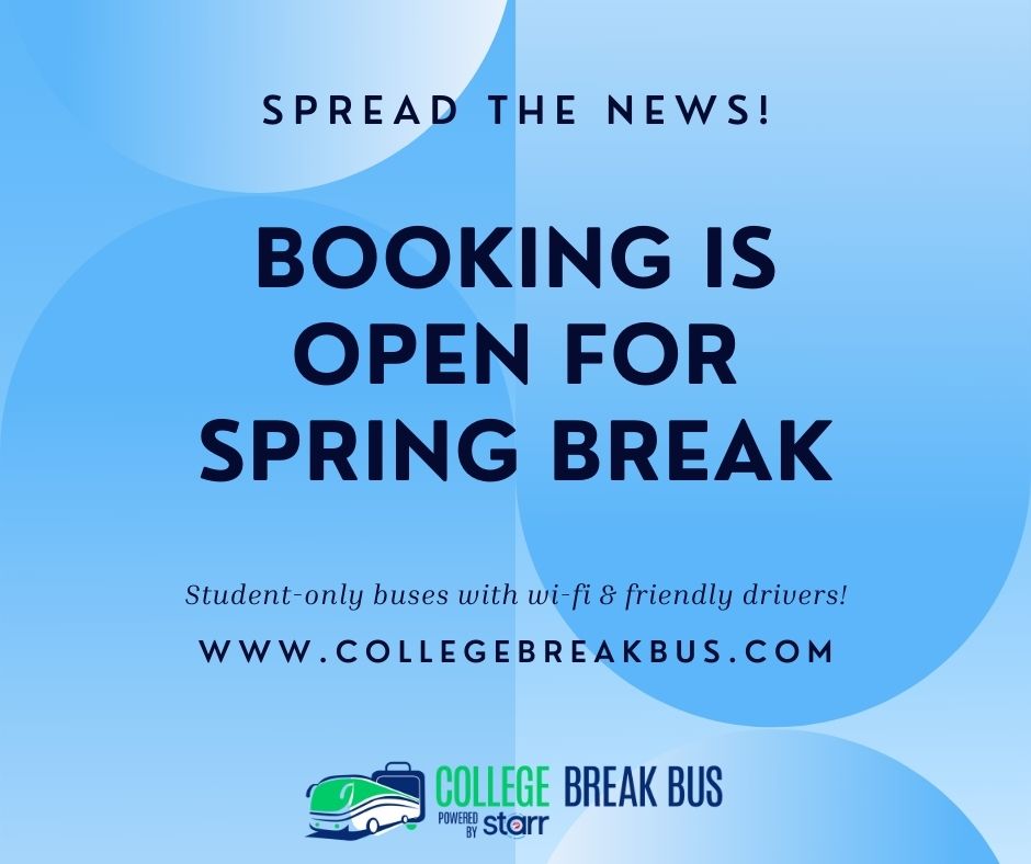 College Break Bus