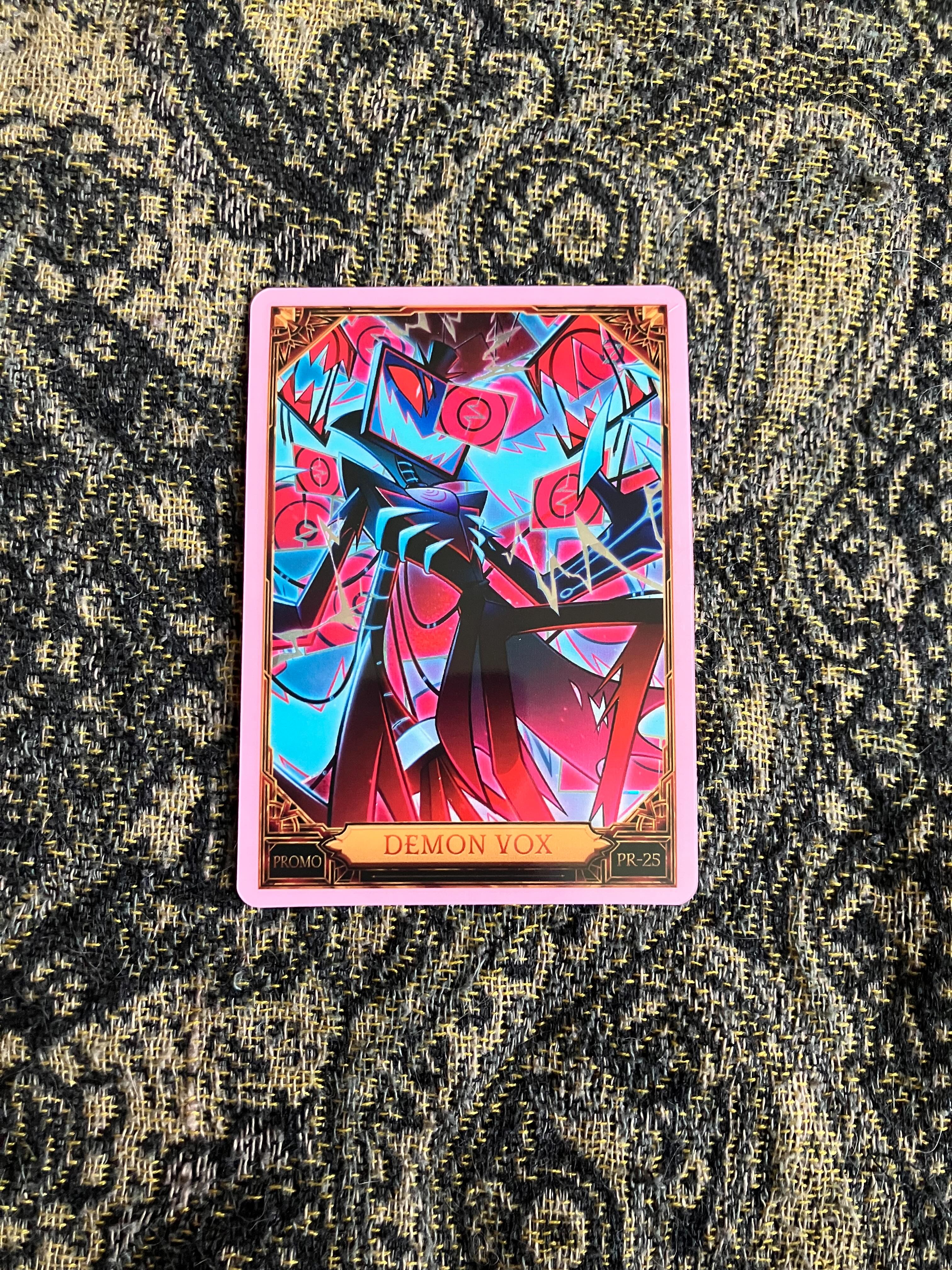 PR- 25 Demon Vox 🫶🏻 (Cracked ice and foil) When I saw Vox's