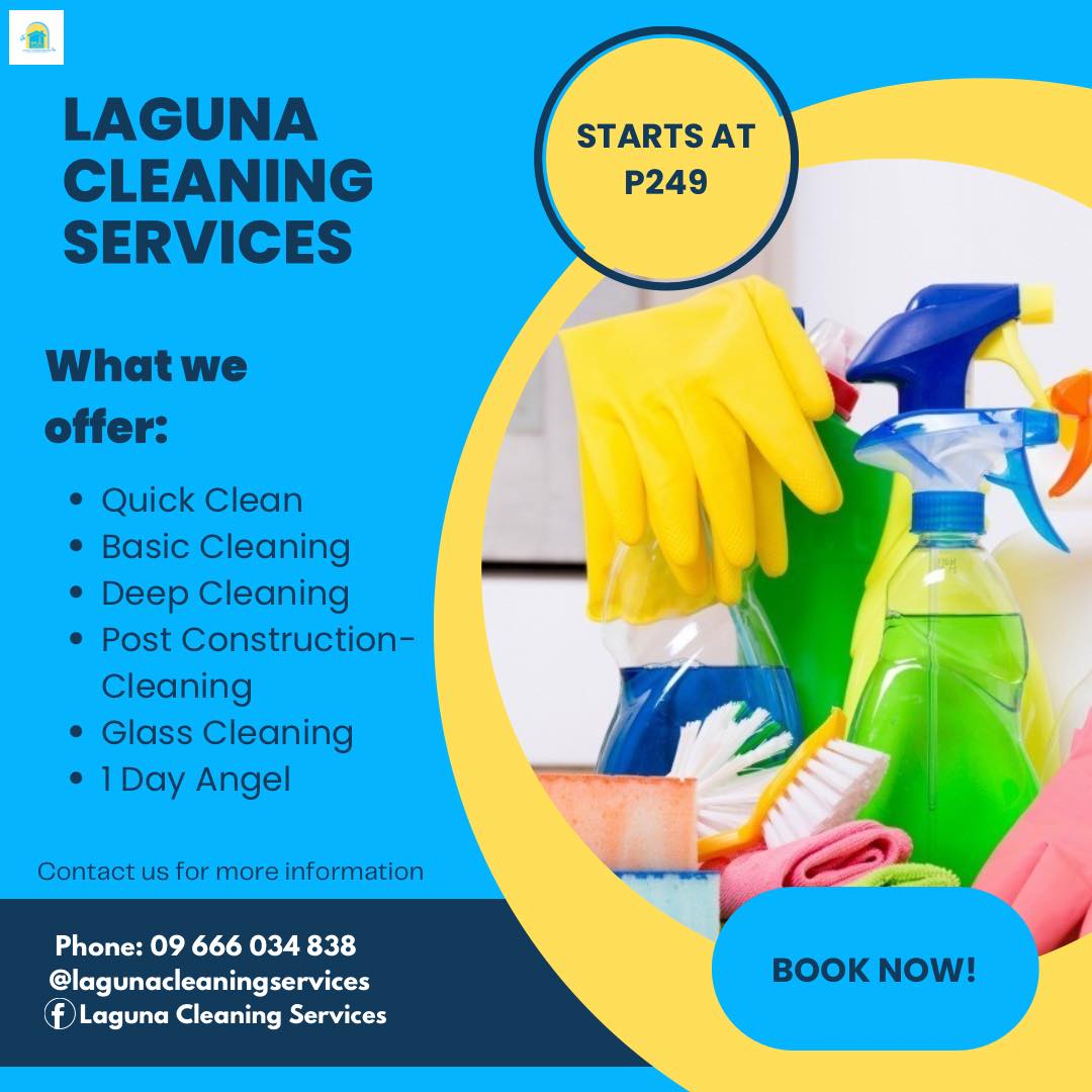 Try our affordable services!... - Laguna Cleaning Services | Facebook