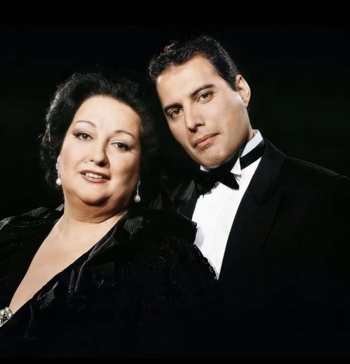 21 September 1987 - Freddie Mercury and Montserrat Caballe