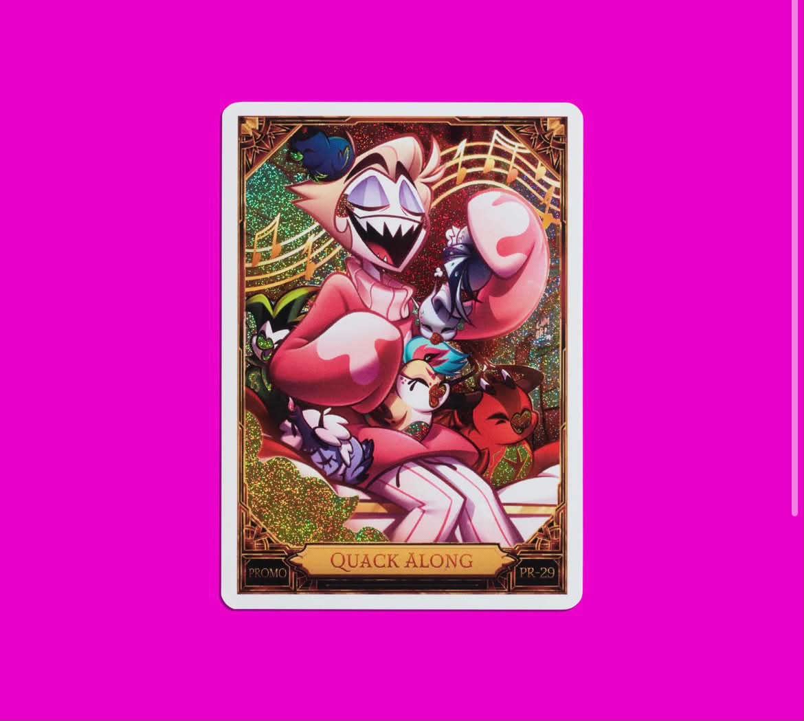 Where to buy Pass the Popcorn Hazbin Hotel sing along card
