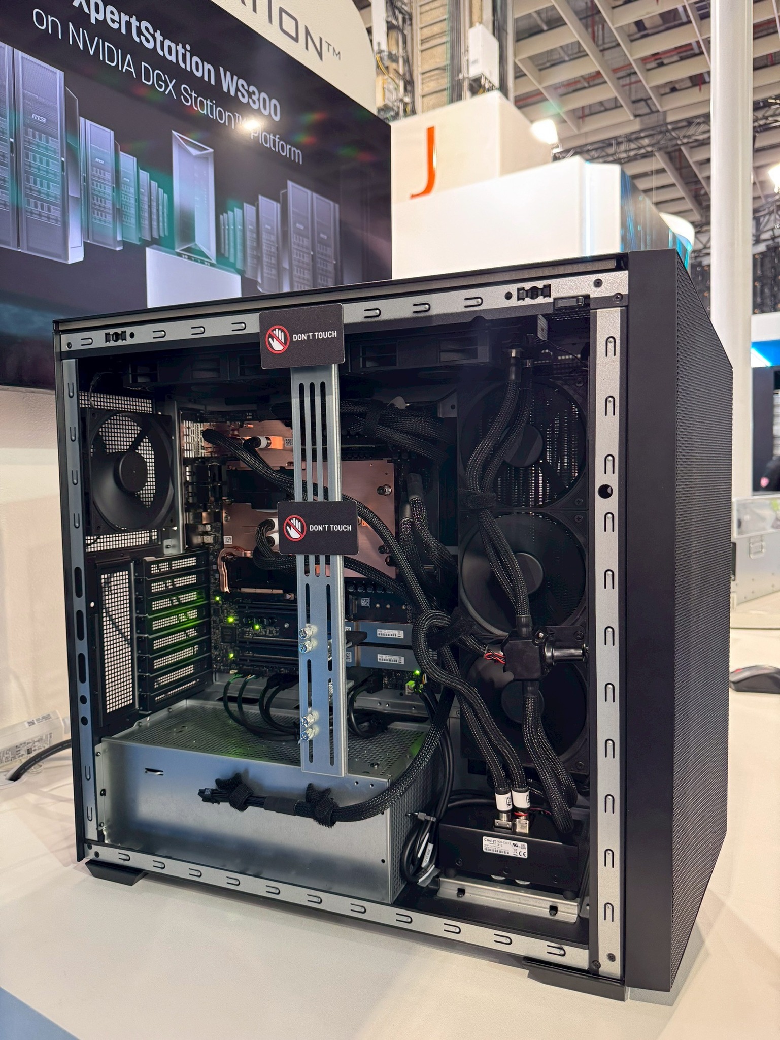 Turns out, data-center-class AI fits at the desk too. The MSI