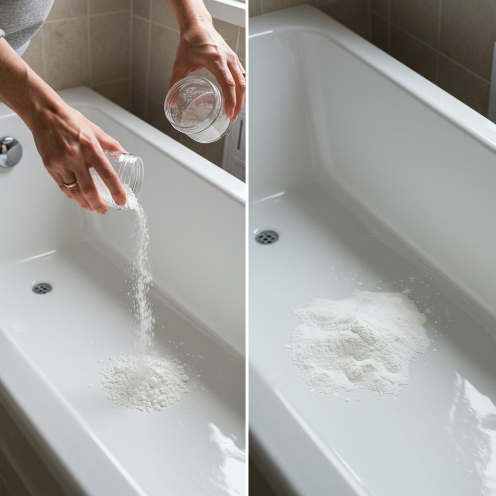 Natural - A Clean Bathtub in 5 Minutes Without Using Bleach: You Only ...