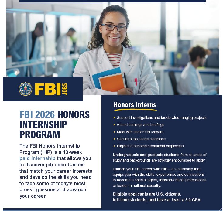 Attention College Students: The 2026... - FBI - Cincinnati | Facebook