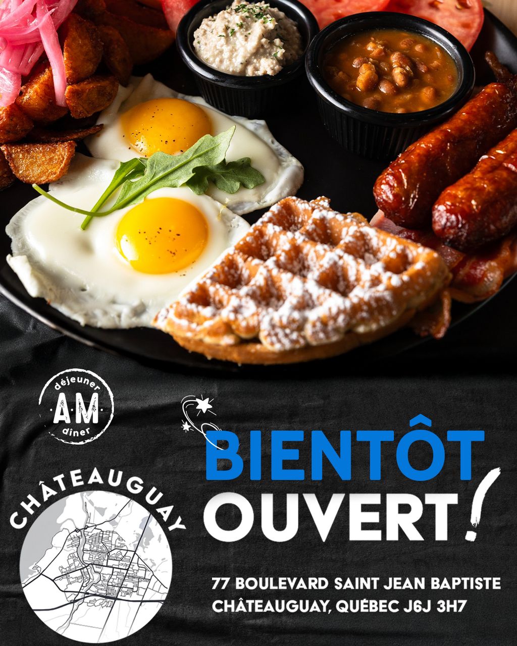 New Breakfast Restaurant in Châteauguay, Quebec