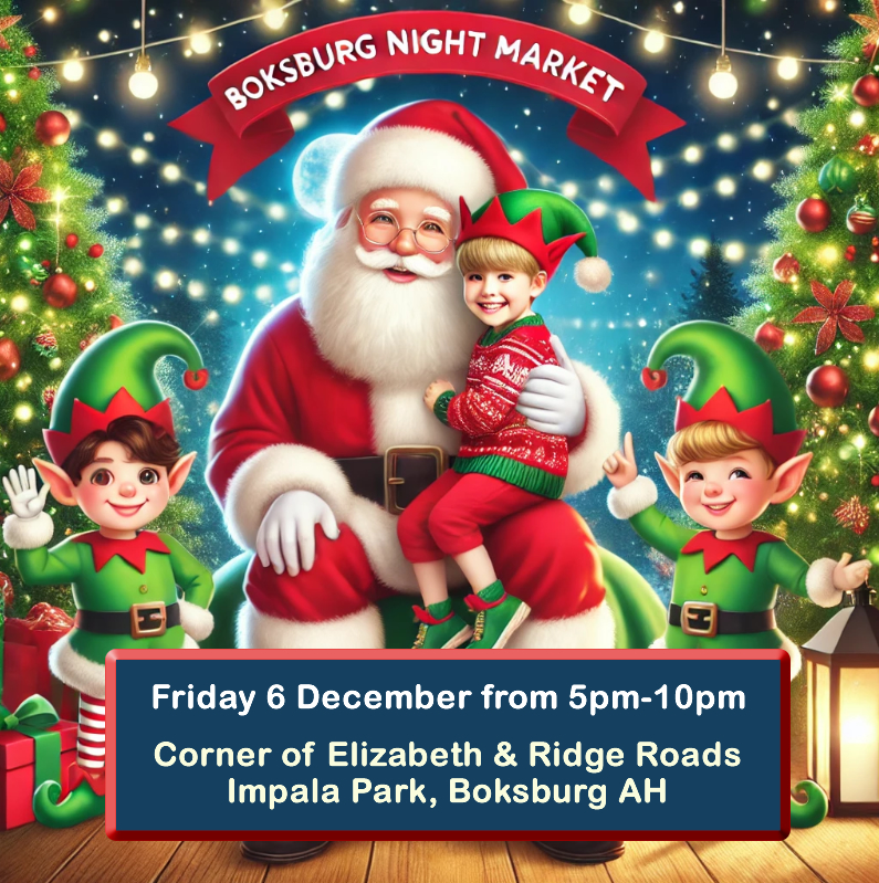 🎅 Get ready for festive fun at... - Boksburg Night Market