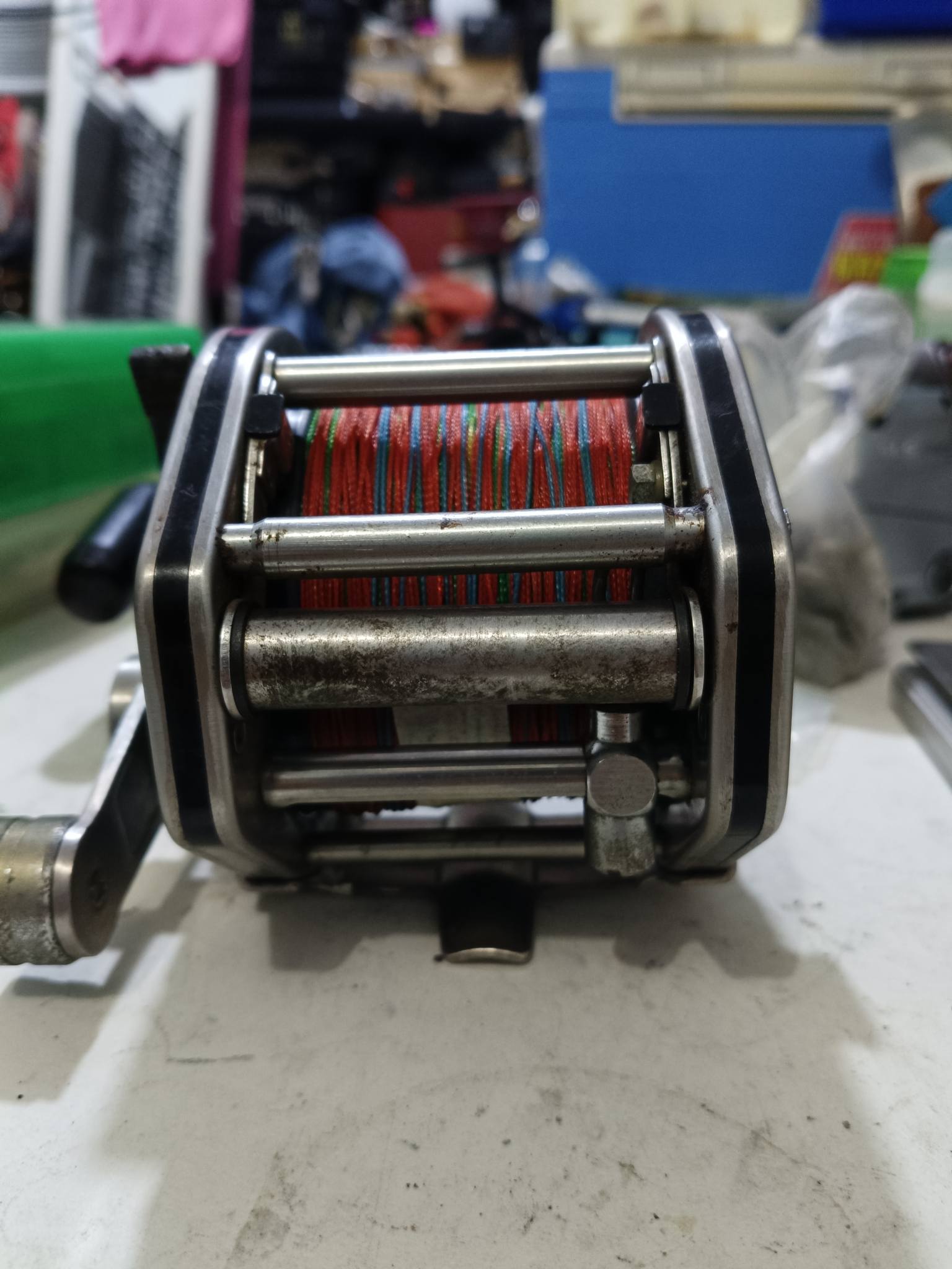 RYOBI ADVENTURE 110 釣りリール 美品 コンパクト 軽量 RYOBI adventure 110 RYOBI ADVENTURE 110 釣りリール 美品 コンパクト