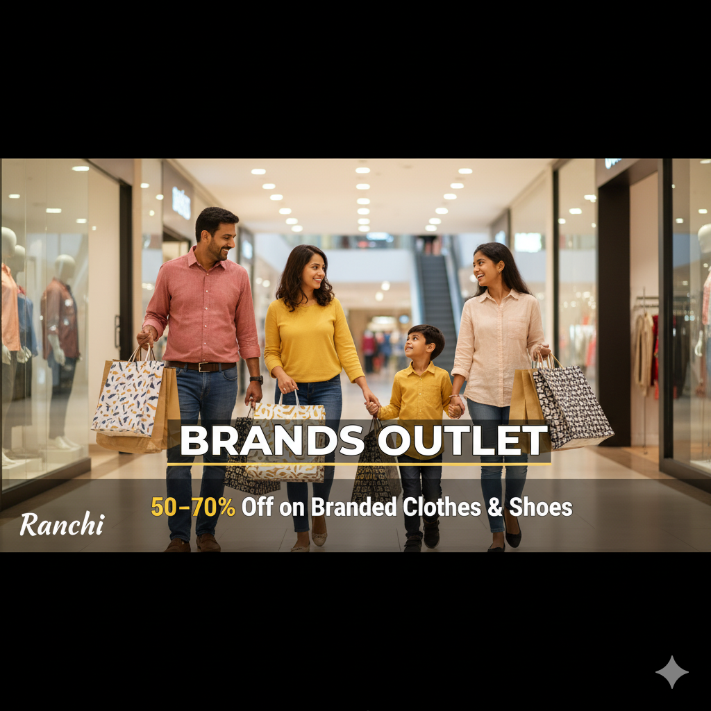 Brands Outlet: 50-70% Off | Ranchi