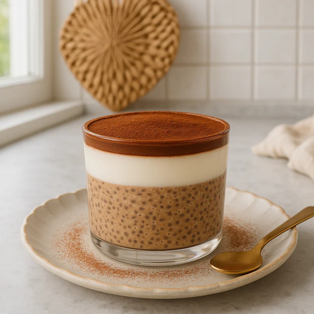 Cheerific - Tiramisu... but make it clean. 🤎 This Chia Tiramisu is your ...