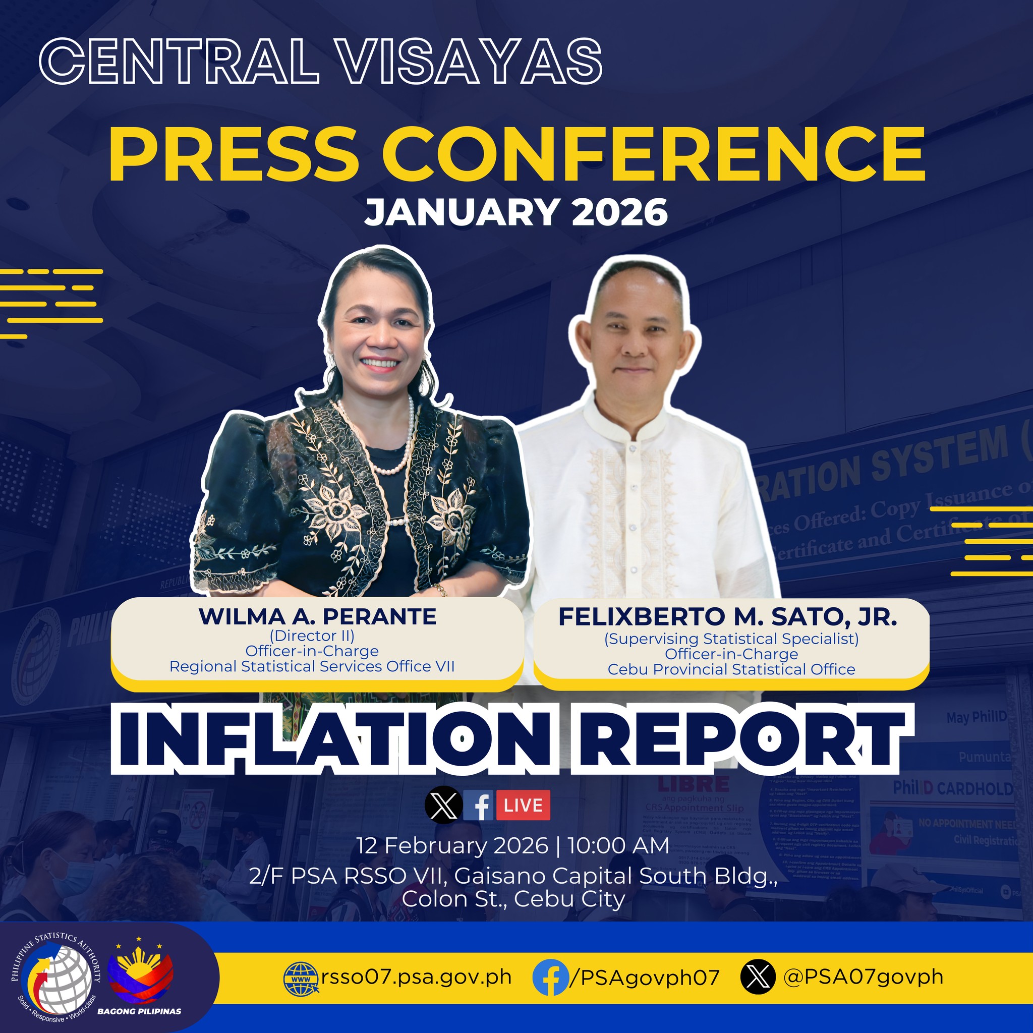 PSA Region VII Central Visayas | Cebu City