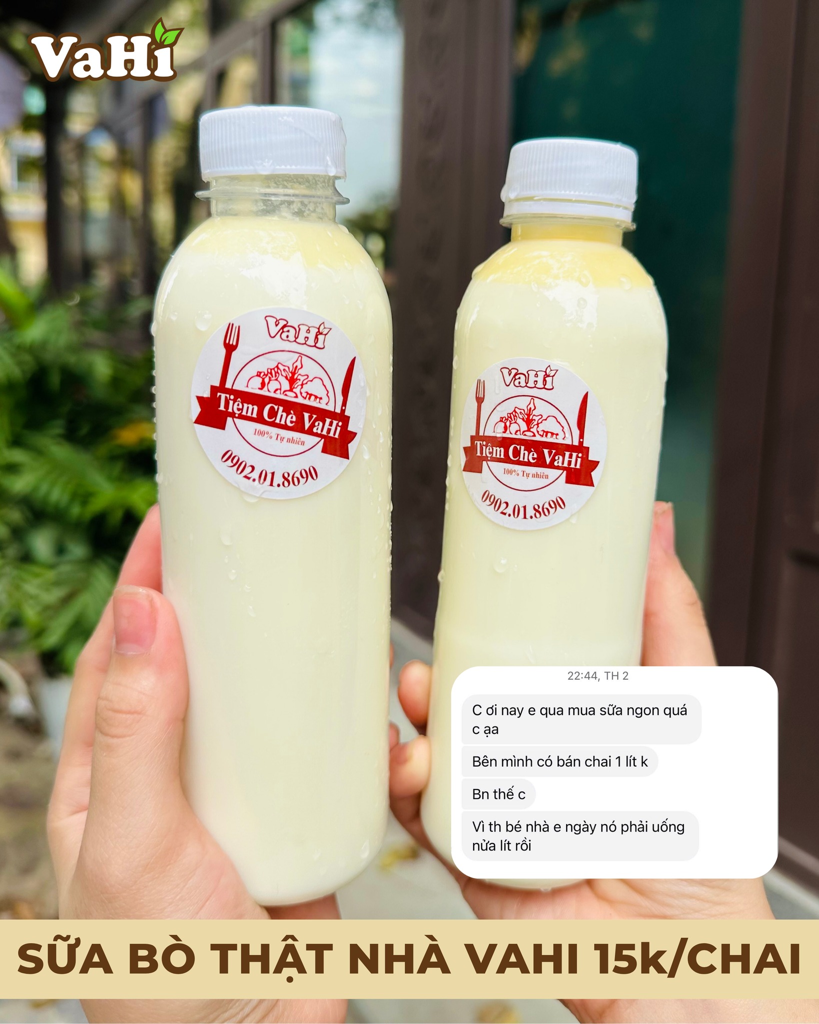 Tiệm chè VaHi - Tàu Hũ Khoai Tím Sốt Dừa Non | Hanoi