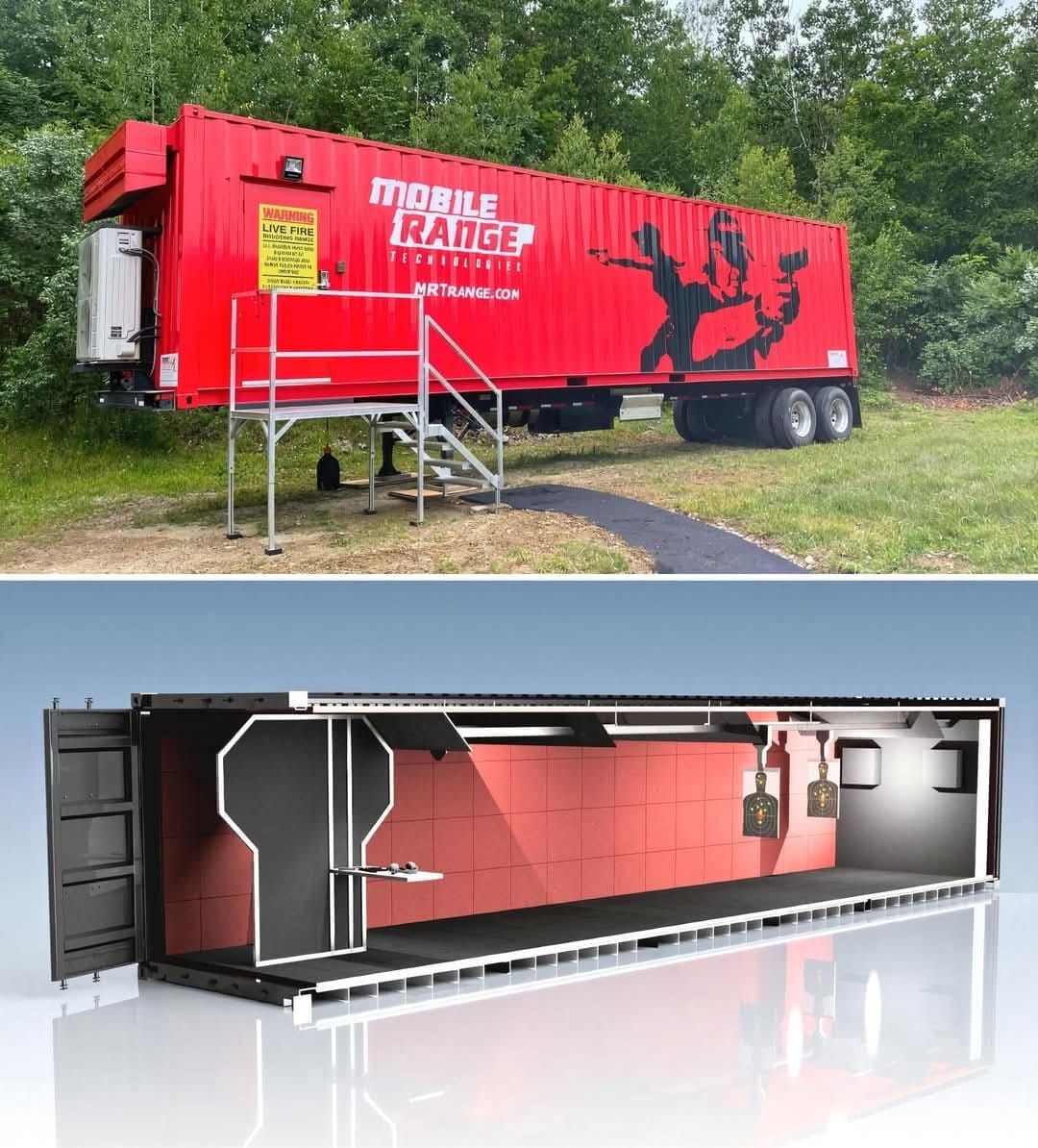 Affordable - A full shooting range — inside one container. This 40ft ...