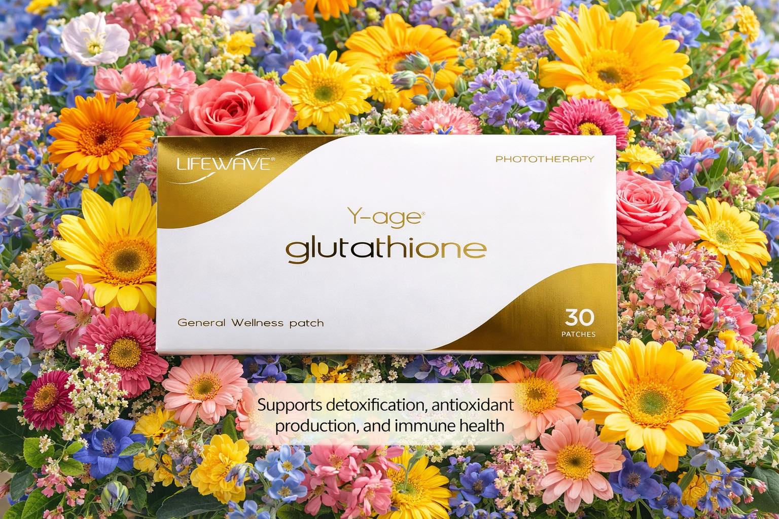 Glutathione patch benefits for detox and energy