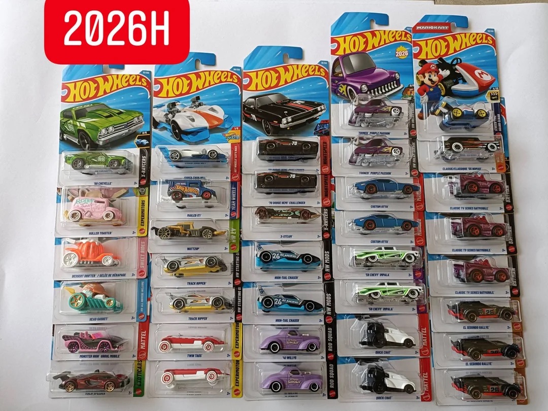 Hot Wheels 2026 Mainline Case H upcoming releases