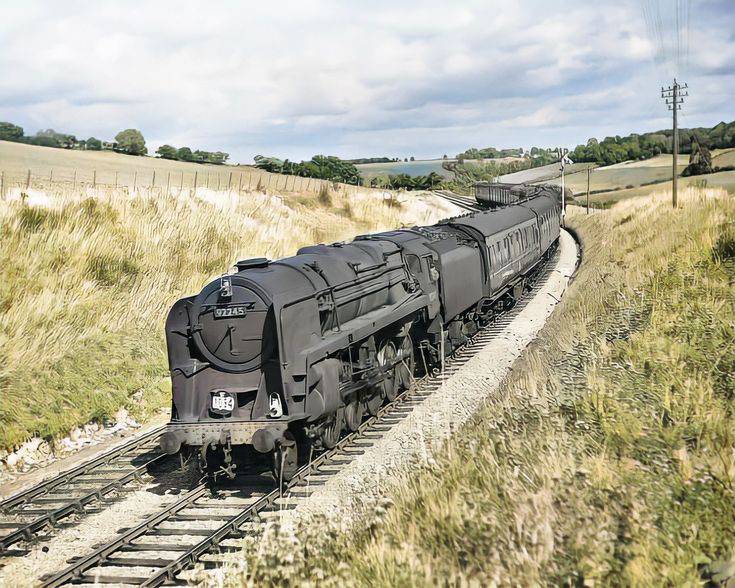 BR Standard Class 9F locomotives on the Somerset & Dorset Joint