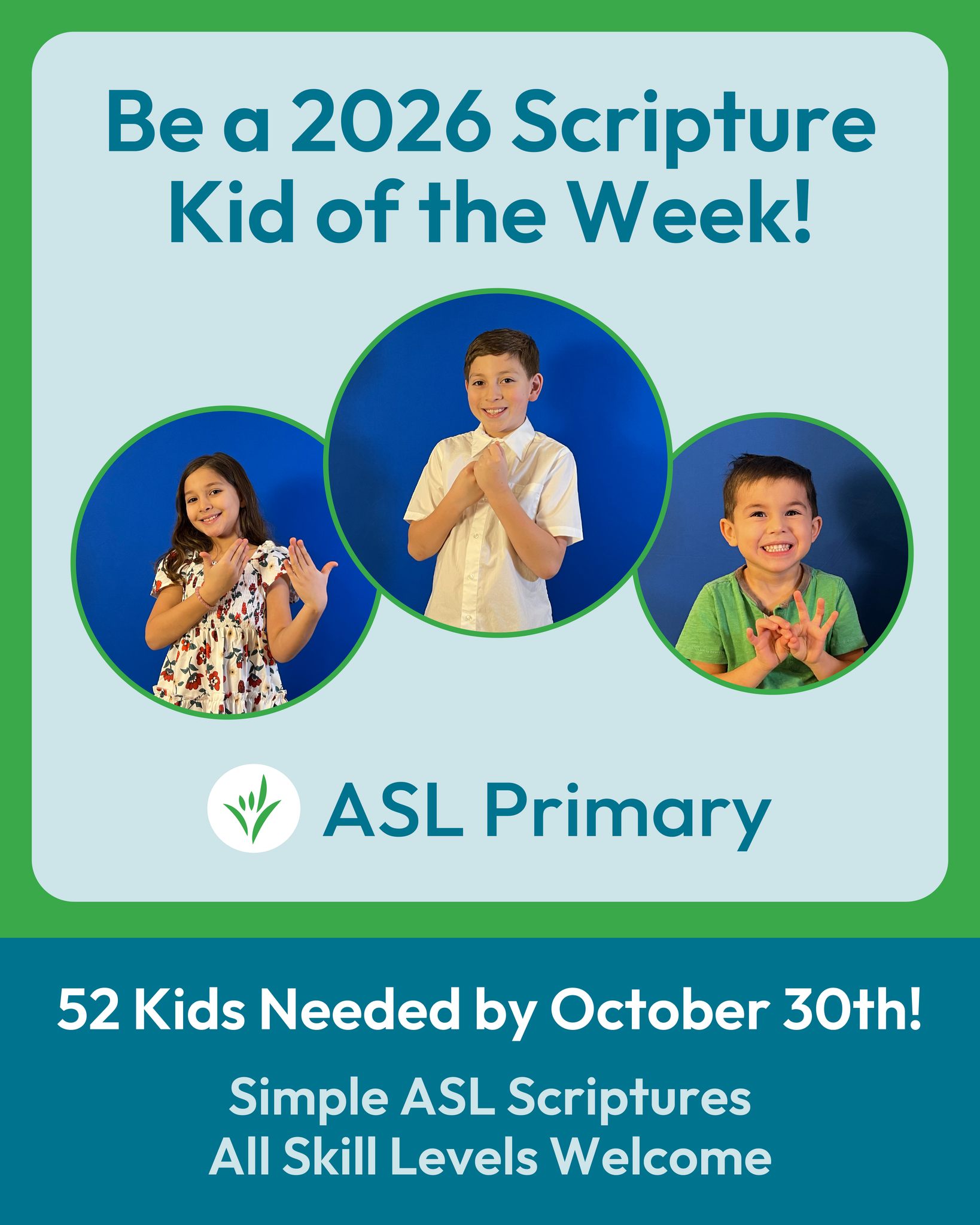 ASL Primary - 📣 Want your child to be the 2026 ASL Primary... | Facebook